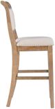 Linon Emerson Natural Upholstered Bar Stool-4