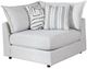 Fusion Furniture Durango Pewter 6-Piece U-Shaped Sectional with Chaise-2