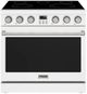 Thor Kitchen® 36" White Contemporary Pro Style Electric Range-0