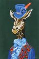Stylecraft Mr Regal Giraffe Portrait Wall Art-1
