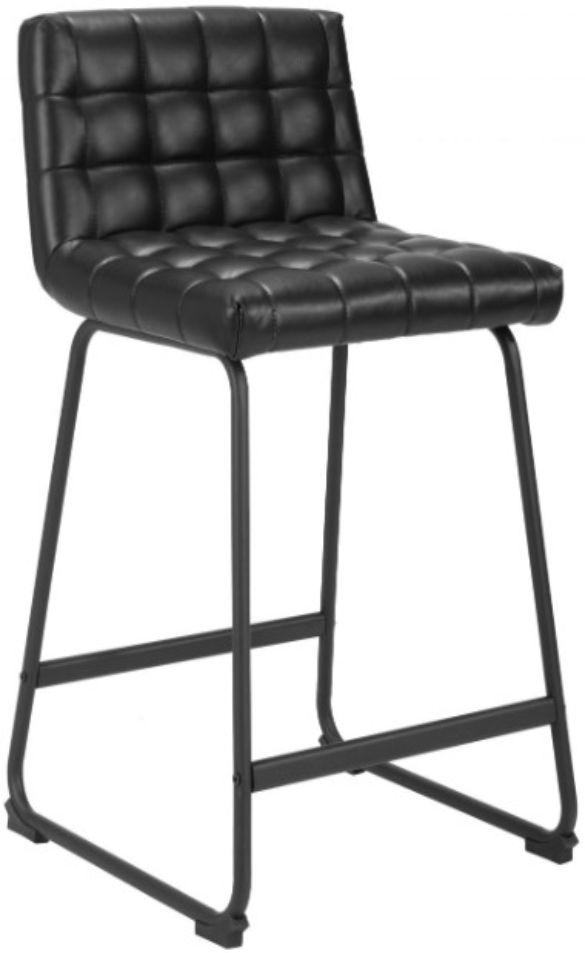 Zuo® Modern Pago Black Counter Stool-0