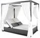 CabanaCoast® Customizable Chorus Wicker Outdoor Cabana Daybed-0