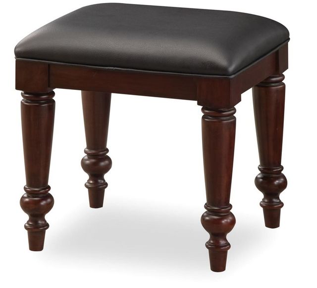 homestyles® Lafayette Brown Vanity Bench-0