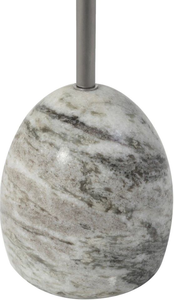 Renwil® Aiden Gray Side Table with Natural Base-4