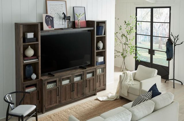 aspenhome® Finnegan Sandy Brown Entertainment Wall-1