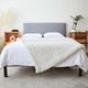 Hush Knit Cream Weighted Blanket-3