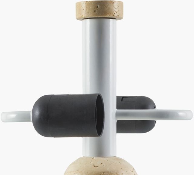 Surya Fes Black/Natural Beige Table Lamp-4