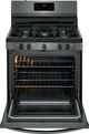 Frigidaire® 30" Black Stainless Steel Free Standing Gas Range-1