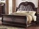 Crown Mark Stanley Cherry Queen Sleigh Bed-2