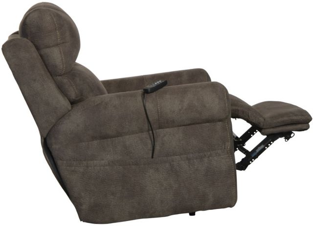 Catnapper® Tranquility Pewter Power Lay Flat Recliner-4