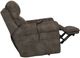 Catnapper® Tranquility Pewter Power Lay Flat Recliner-4