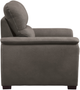 Mazin Furniture Andes Taupe Chair With Pull Out Ottoman-2
