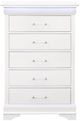 Global Furniture USA Charlie White Chest-1