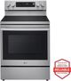 LG 30" PrintProof™ Stainless Steel Freestanding Electric Range with ProBake Convection®-1