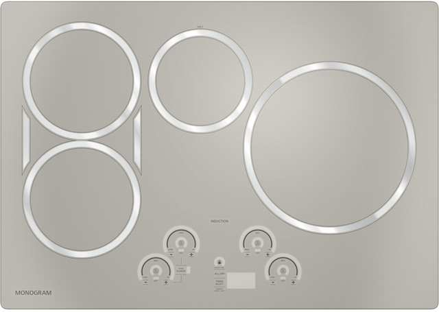 Monogram® 30" Induction Cooktop-Silver-0