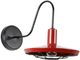 YHD Black/Cherry Red 1-Light Exterior Lighting-0
