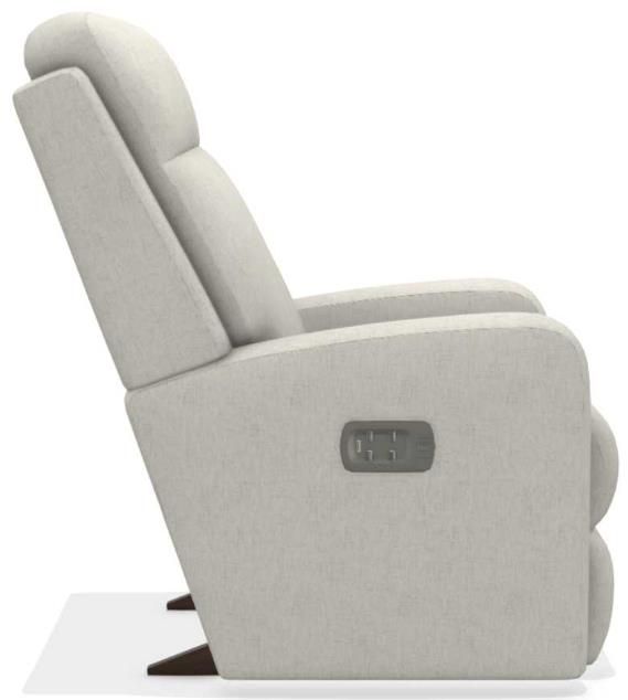 La-Z-Boy® Finley Parchment Power Rocking Recliner with Headrest and Lumbar-2