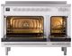 Ilve® Professional Plus II 48" Stainless Steel Pro Style Induction Range-2