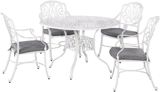 homestyles® Capri 5-Piece White Dining Set-0
