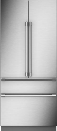 Monogram® 36 in. 20.1 Cu. Ft. Panel Ready Counter Depth French Door Refrigerator