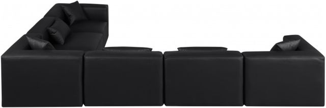Meridian Furniture Cube 6-Piece Black Modular Sectional-2
