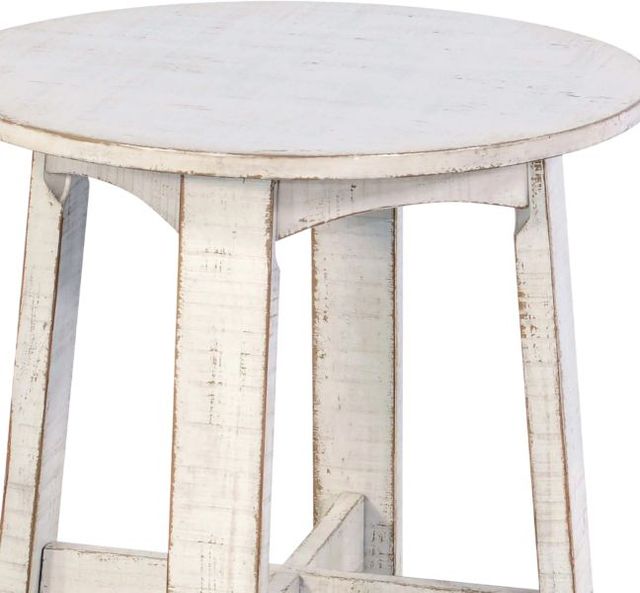 Sunny Designs™ Marina White Sand Round End Table-3