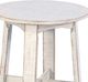 Sunny Designs™ Marina White Sand Round End Table-3
