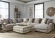 Franklin™ Barton 5-Piece Hannigan Fog U-Shape Sectional and Chaise-1
