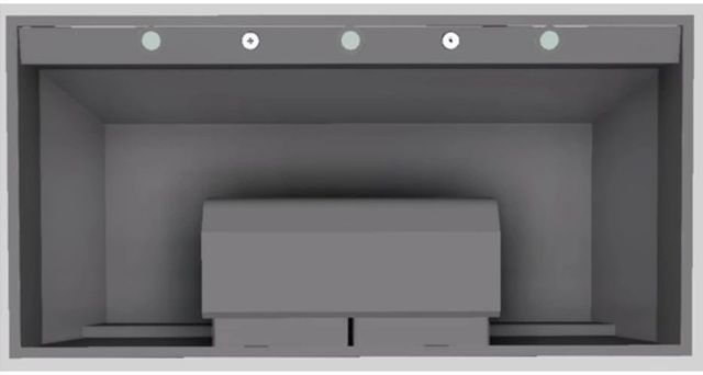 Vent-A-Hood® Designer Series 48" Gunsmoke Wall Mounted Range Hood-3