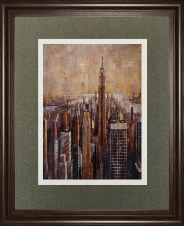 Classy Art Beige/Brown Sky’s the Limit by Bofarull, M. Wall Art-1