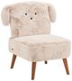 Michael Amini® A La Carte Beige/Capri Puppy Armless Chair-0