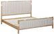 Modus Furniture Furano Brun/Ginger Queen Upholstered Panel Bed-2