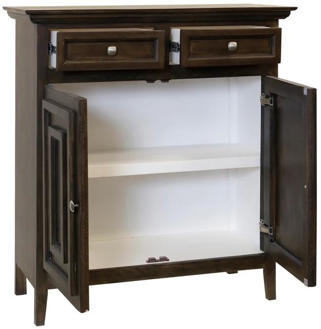 Stylecraft Briar Brown Console Cabinet-1