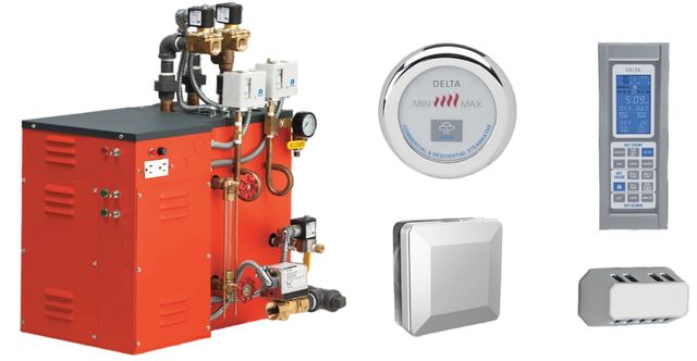 Delta Commercial Steam Chrome 18kW 240v 3ph Commercial Generator-0