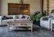 International Furniture Direct Suomi Light Cream Sofa-2