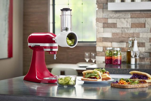 KitchenAid® Fresh Prep Slicer/Shredder Stand Mixer Attachment-3