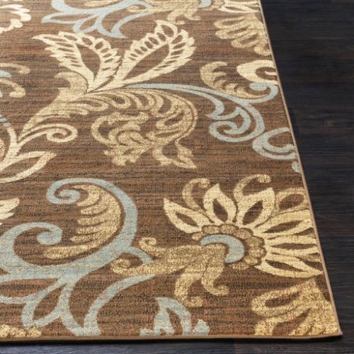 Surya Riley Brown Multi-Color 5'x8' Area Rug-2