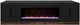 Legends Home Nora Seal Skin/Whiskey 94" Fireplace TV Console-0