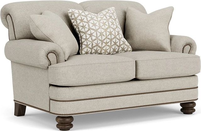 Flexsteel® Bay Bridge Silver Driftwood Loveseat-0