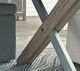 Millennium® by Ashley Krystanza Weathered Gray Dining Table-4