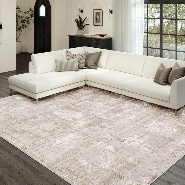 Dalyn™ Rug Company Rhodes Taupe 5'x8' Style 2 Area Rug-4