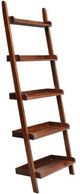 John Thomas Furniture® Home Accents Espresso Accessory Ladder Bookcase-0