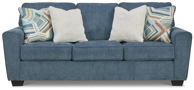 Signature Design by Ashley® Cashton Blue Sofa-1