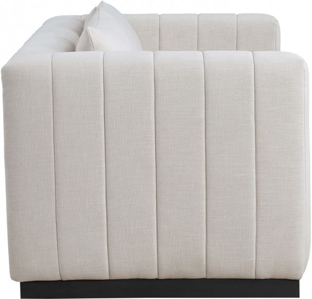 Meridian Furniture Lucia Beige Linen Textured Loveseat-3