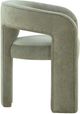 TOV Furniture Malone Green Chenille Dining Chair-3