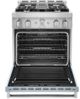 KitchenAid® 30" Misty Blue Smart Pro Style Gas Range-1