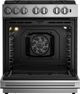 Blomberg® 30" Stainless Steel Dual Fuel Slide-In Range-2
