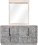 Michael Amini® Pavira Stone Dresser with Mirror-3