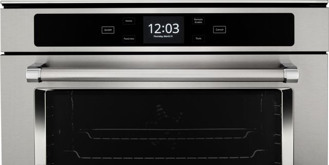 Four mural électrique simple de 24 po KitchenAid® de 2.9 pi³ - Acier inoxydable résistant aux traces de doigts-3