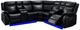 Global Furniture USA UM02 3-Piece Agnes L-Shape Sectional with LED-0
